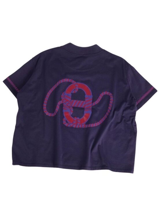 Hermes Tops - Hermes 23 SS T-Shirt Cut and Sewn Cartouche Mo